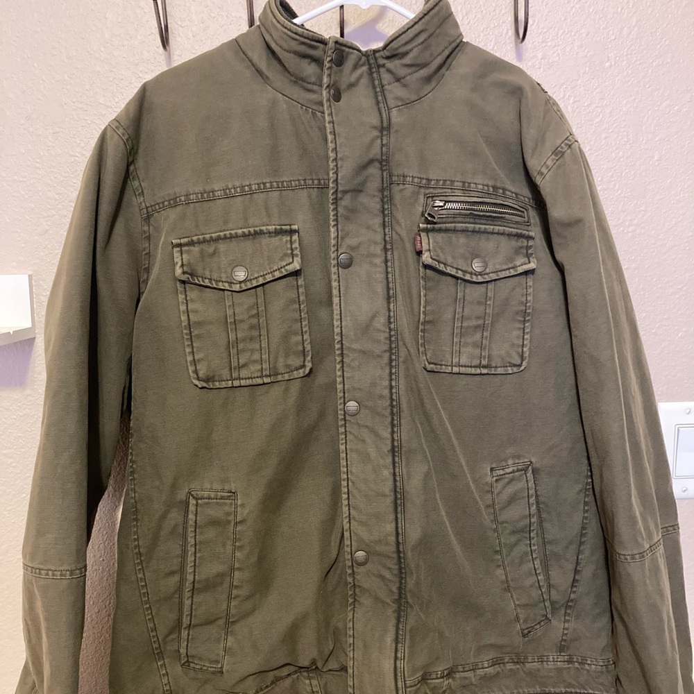 Levi’s Army Green Trucker Jacket